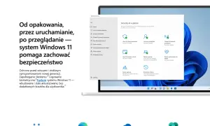 Windows 11 oferuje wbudowany, darmowy antywirus na laptopa, chroniący przed zagrożeniami i zapewniający bezpieczeństwo.
