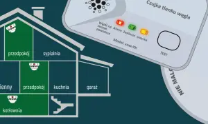 Gdzie zamontować czujnik dymu, aby zapewnić maksymalne bezpieczeństwo?