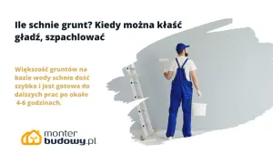 Malowanie ścian: ile schnie grunt przed kolejnymi pracami? Większość gruntów wodnych jest gotowa po 4-6 godzinach.