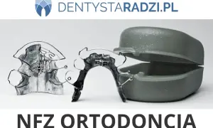 Aparaty ortodontyczne i pudełko. Czy do ortodonty potrzebne jest skierowanie? NFZ ortodoncja.