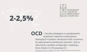 OCD - choroba dotykająca 2-2,5% populacji, objawiająca się natrętnymi myślami i przymusem.