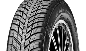 Opona Nexen N blue 4Season z bieżnikiem zapewniającym przyczepność w każdych warunkach.