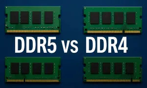 DDR5 vs DDR4: Vier RAM-Module im Vergleich, die für besseres Gaming sorgen.