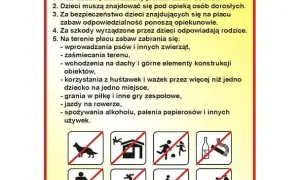 Regulamin placu zabaw: Sprawdź, czy chroni dzieci i Ciebie!