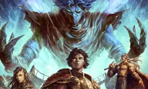 Postacie z gry Legacy of Kain: Kain, Raziel i Sarafan w epickiej konfrontacji.