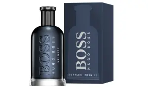 Elegancki flakon i pudełko perfum BOSS Bottled Infinite. Zapach dla mężczyzny, który ceni jakość i styl.