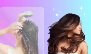 Trasforma i capelli grassi e fini in una cascata lucente. Lavaggio e risultato finale.