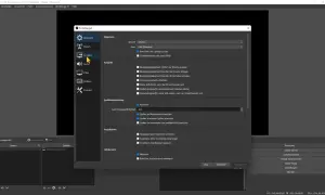 OBS-Einstellungen: Ausgabe-Tab, wo man obs bitrate einstellen kann. Hier werden Stream- und Aufnahmeoptionen konfiguriert.