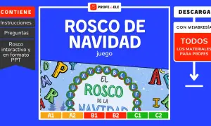 Juego interactivo "El Rosco de Navidad" para profesores. ¡Descarga todos los materiales para profes!