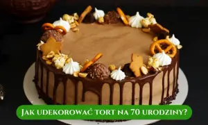 Pomysły na napis na tort na 70 urodziny, które zaskoczą jubilata