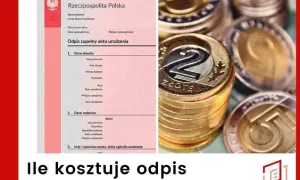 Ile kosztuje odpis aktu urodzenia? Aktualne ceny i zniżki