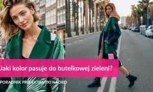 Jaki szalik do butelkowej zieleni - idealne kolory, które zachwycą