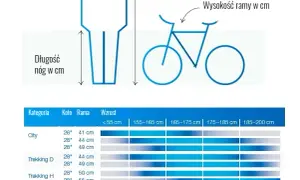 Jak dobrać odpowiedni rozmiar ramy roweru do swojego wzrostu?
