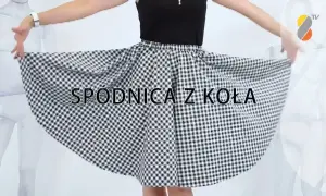 Jak łatwo uszyć spódnicę z koła dla dziewczynki krok po kroku