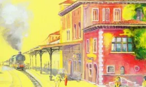 Ilustrator książki o psie, który jeździł koleją - Katarzyna Bilska i jej sztuka