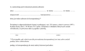 Prosty sposób napisania oświadczenia o zameldowaniu bez stresu i błędów