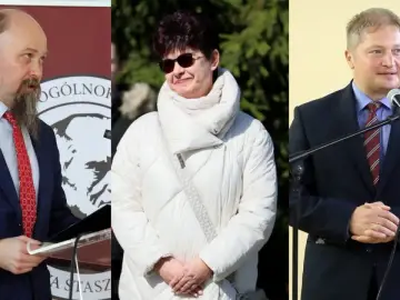 Trzech dyrektorów szkół, w tym dyrektor szkoły podstawowej, omawia kwestię: ile zarabia dyrektor szkoły podstawowej.