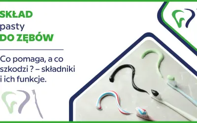 Kolorowe smugi pasty do zębów i szczoteczki. Dowiedz się, jaki składnik pasty do zębów jest najlepszy dla Twoich zębów.