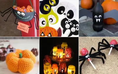 Manualidades de Halloween: arañas, murciélagos, calabazas y linternas. ¡Ideas divertidas para hacer en Halloween!
