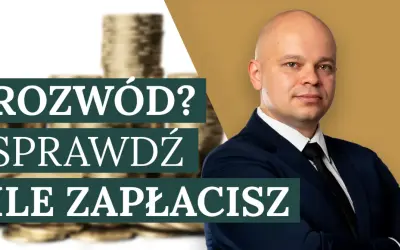 Rozwód? Sprawdź, ile kosztuje złożenie wniosku o rozwód. Na zdjęciu mężczyzna w garniturze i stos monet.