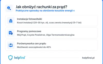 Porównaj ceny prądu, by obniżyć rachunki. Sprawdź fotowoltaikę, programy pomocowe i oszczędności do 40%.