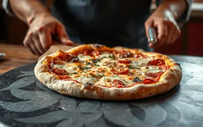 Chrupiący spód pizzy: Papier vs. kamień poznaj sekret!