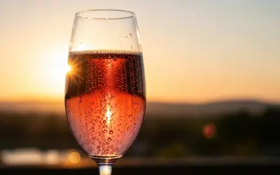 Idealny drink z prosecco i sokiem z bzu na letnie wieczory