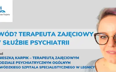 Wywiad z Agnieszką Karpik, terapeutką zajęciową w szpitalu, o jej pracy i zarobkach.