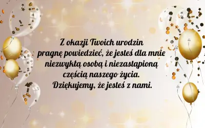 Życzenia dla teściowej na urodziny, które wzruszą i ucieszą