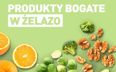 Oranże, brokuły, brukselka i orzechy włoskie – naturalne produkty bogate w żelazo dla zdrowia.