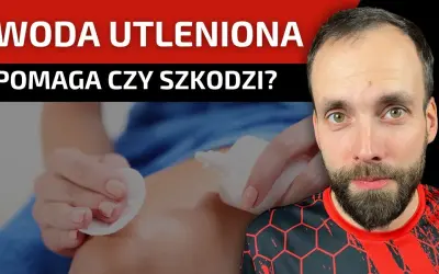 Woda utleniona w apteczce? Lekarze odradzają. Poznaj powody.