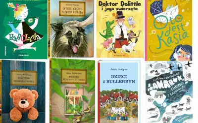Karolcia, pies z kolejki, Doktor Dolittle, Kasia, Czarny Nosek, drzewo, dzieci z Bullerbyn, Anaruk – streszczenie książek.