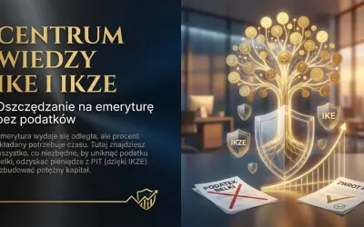 Drzewo życia z monetami symbolizuje wzrost kapitału. Centrum Wiedzy IKE i IKZE oferuje oszczędzanie na emeryturę bez podatków, pomagając zbudować potężny fundusz emerytalny.
