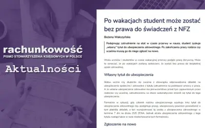 Ubezpieczenie studenta w NFZ: Kto, kiedy, do ilu lat? Sprawdź!