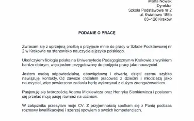 Skuteczne podanie o staż: Jak napisać i wyróżnić się bez doświadczenia.