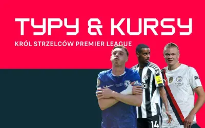 Trzech kandydatów na króla strzelców Premier League: zawodnik Chelsea, Newcastle i Manchesteru City.