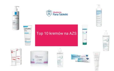 Kremy i emulsje na atopowe zapalenie skóry (AZS) z rankingu "Top 10 kremów na AZS".