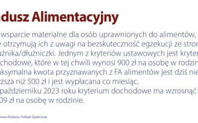 Fundusz Alimentacyjny: Jak uzyskać wsparcie i co czeka dłużnika?