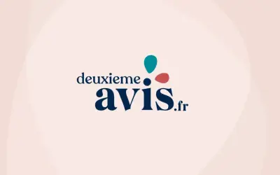 Logo "deuxieme avis.fr" avec des formes abstraites. Il est temps de considérer les 6 situations dans lesquelles demander un deuxième avis.