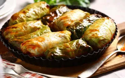 Idealna temperatura pieczenia gołąbków z piekarnika, aby nie były suche