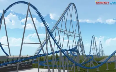 Hyperion Energylandia: 77m wysokości, 142 km/h wszystkie rekordy