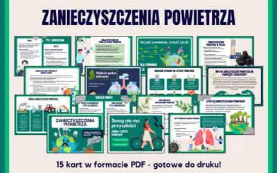 Zanieczyszczenia powietrza: pyły, smog, ich źródła, wpływ na zdrowie, zwierzęta i ekosystemy. Jak dbać o czyste powietrze.