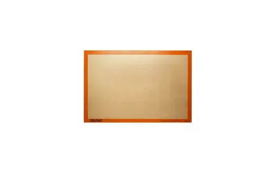 Silpat, una alfombrilla de silicona para hornear, es esencial para repostería perfecta.