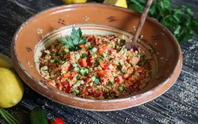 Veganer Couscous-Salat: Schnell, einfach & super lecker!