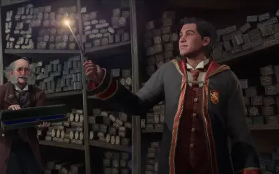 Wybór różdżki w Hogwarcie. Ta scena z Hogwarts Legacy Recenzja pokazuje początek magicznej przygody.