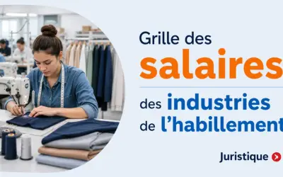 Une couturière travaille sur une machine à coudre, illustrant la grille des salaires des industries de l'habillement.