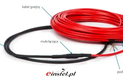 Kabel do podgrzewacza 18kW: 5x4mm² i 32A. Nie ryzykuj!