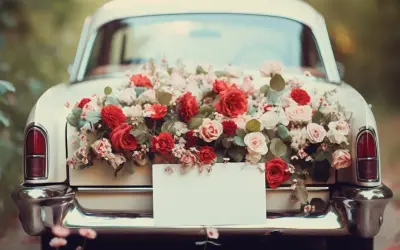 Jak udekorować auto do ślubu? Trendy, DIY i bezpieczne triki.
