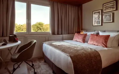 Leonardo Hotel Frankfurt City South: Lage, Zimmer & Services