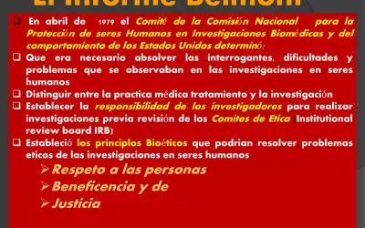 Informe Belmont: Ética esencial para la investigación médica actual